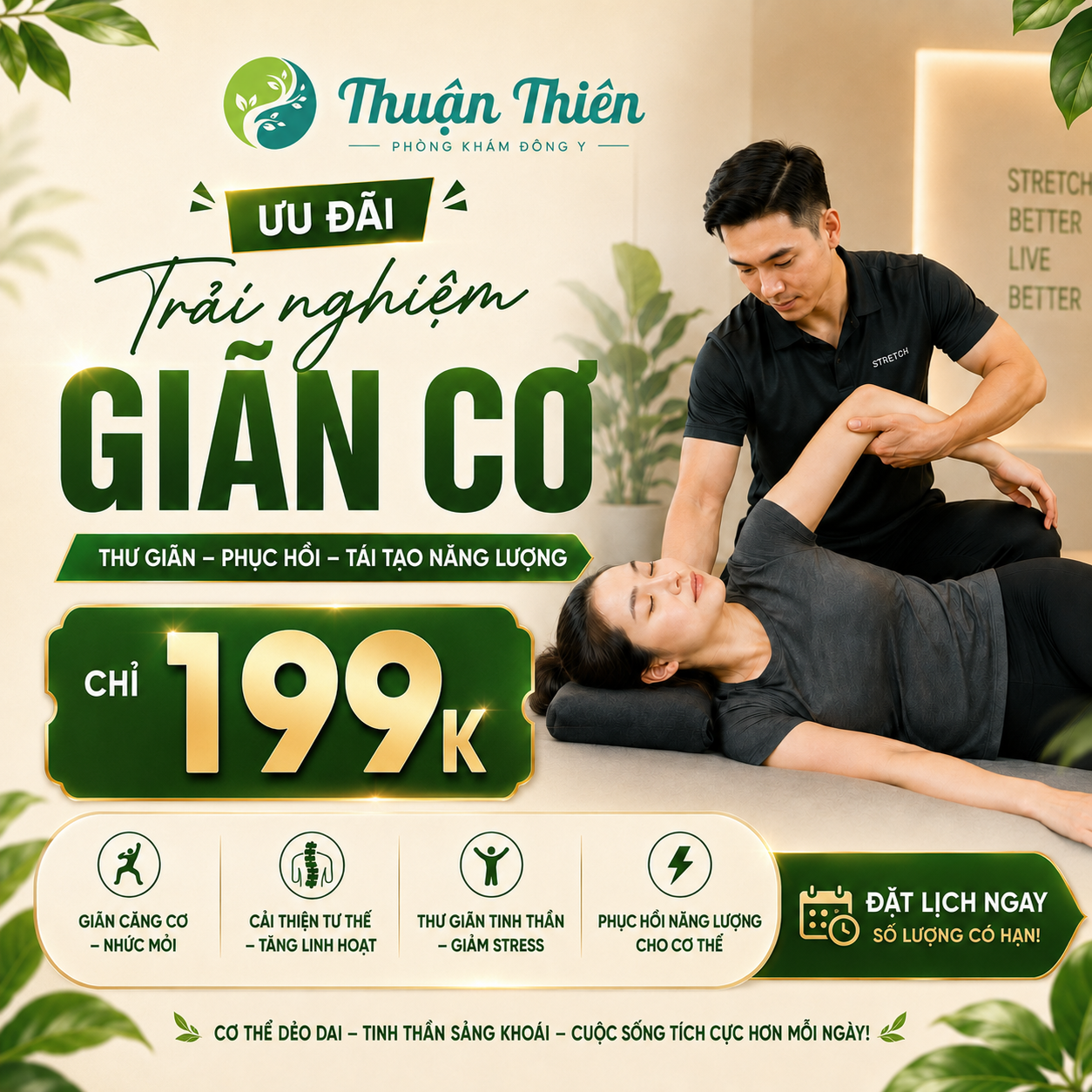 Trải nghiệm giãn cơ tại Tâm Như